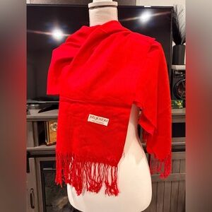 Pashmina Vibrant Red Shawl